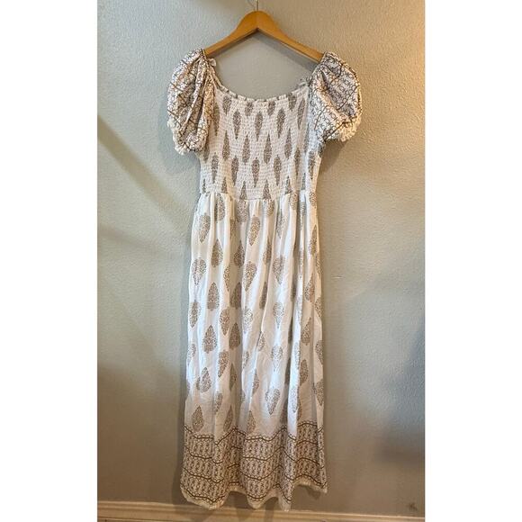 Lapogee Women’s Maxi Dress Made in India Bohemian Festival - Picture 1 of 9